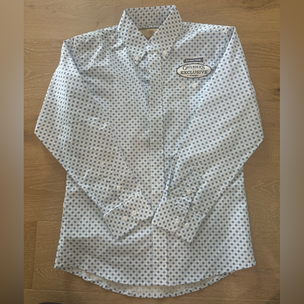Boys Wrangler Button Down Western Shirt